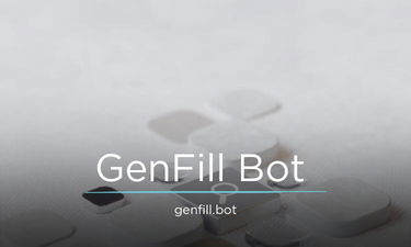 GenFill.bot - Creative brandable domain for sale